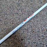 White Bike Polo Shaft