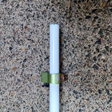 White Bike Polo Shaft