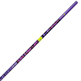Length markers of the PRAAAP Scorpion carbon bike polo shaft reinforced with Kevlar.