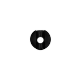 Top view of the top of the black Donata Connect bike polo mounting device.